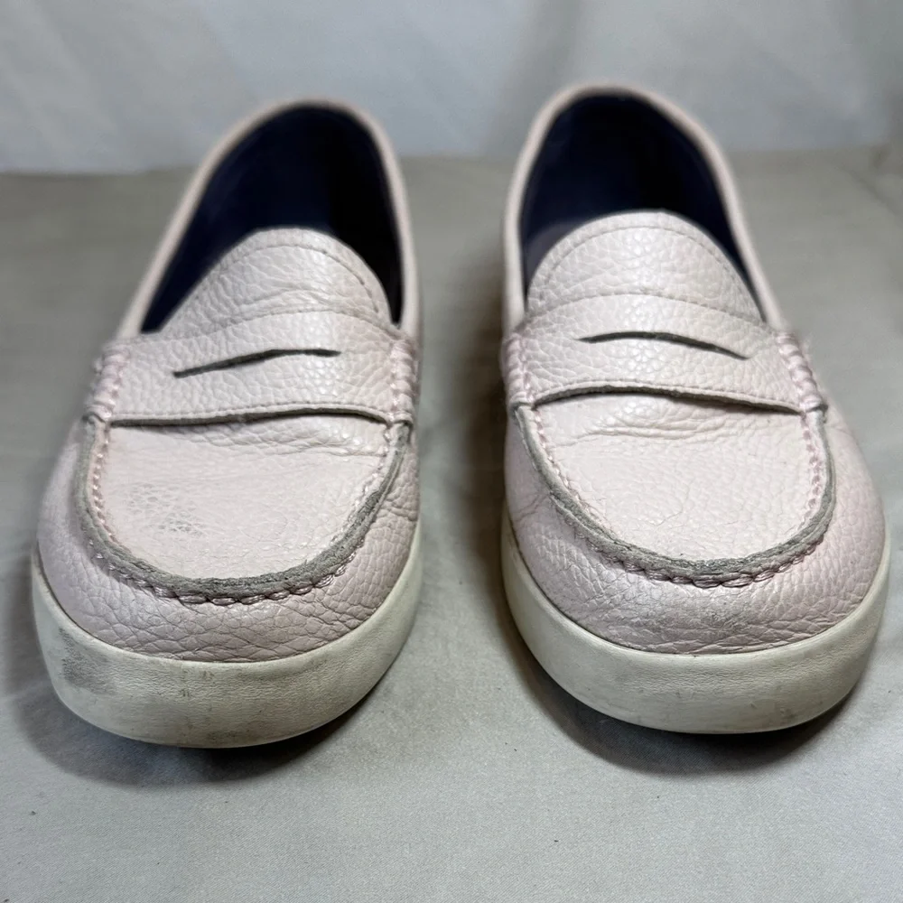 Cole Haan Light Pink Leather Sneakers